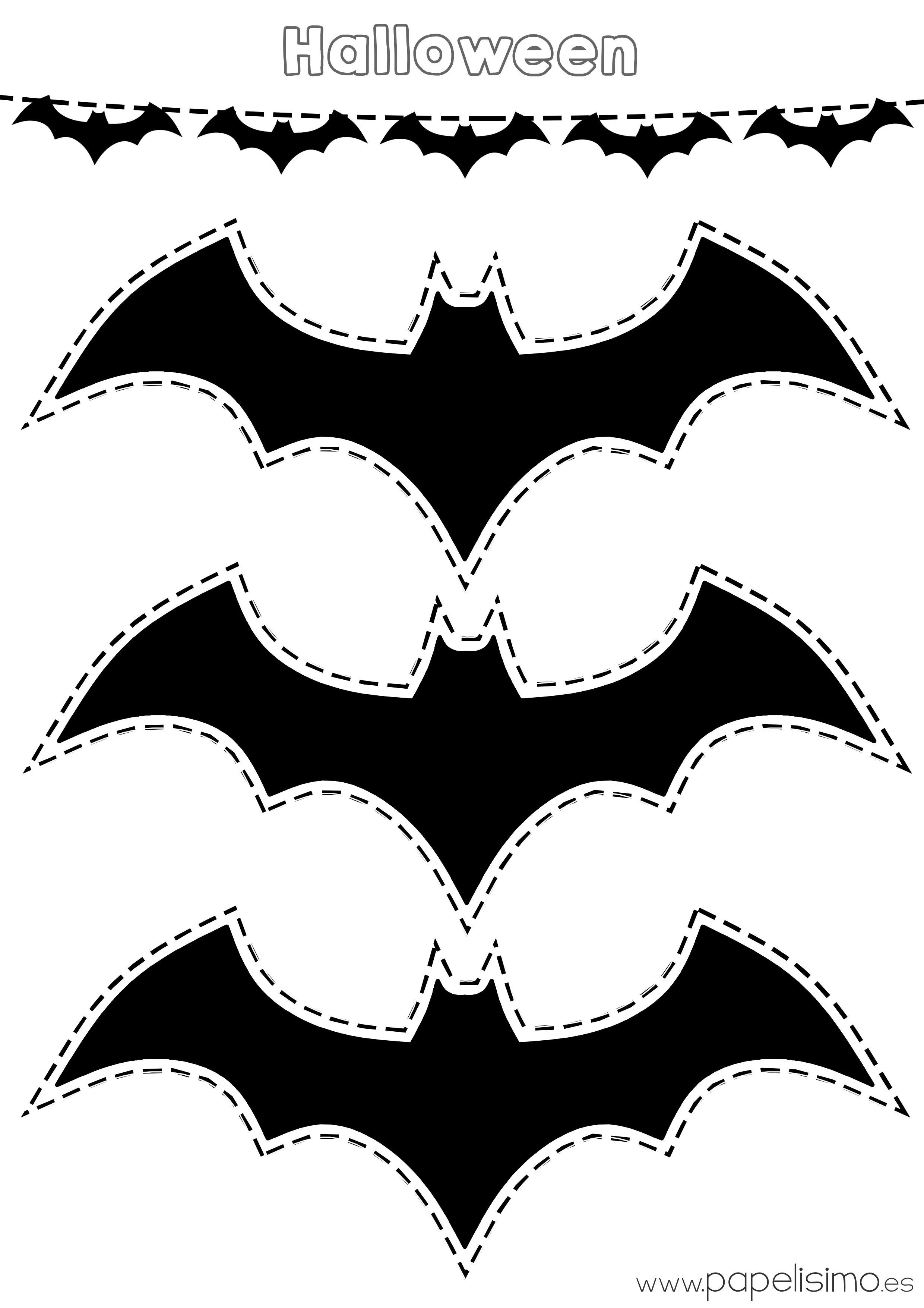 Siluetas de murciélagos para colorear y recortar - Papelisimo | Decoração de festa halloween, Faça você mesmo em casa, Coisas de halloween Siluetas de murciélagos para colorear y recortar - Papelisimo | Decoração de festa halloween, Faça você mesmo em casa, Coisas de halloween