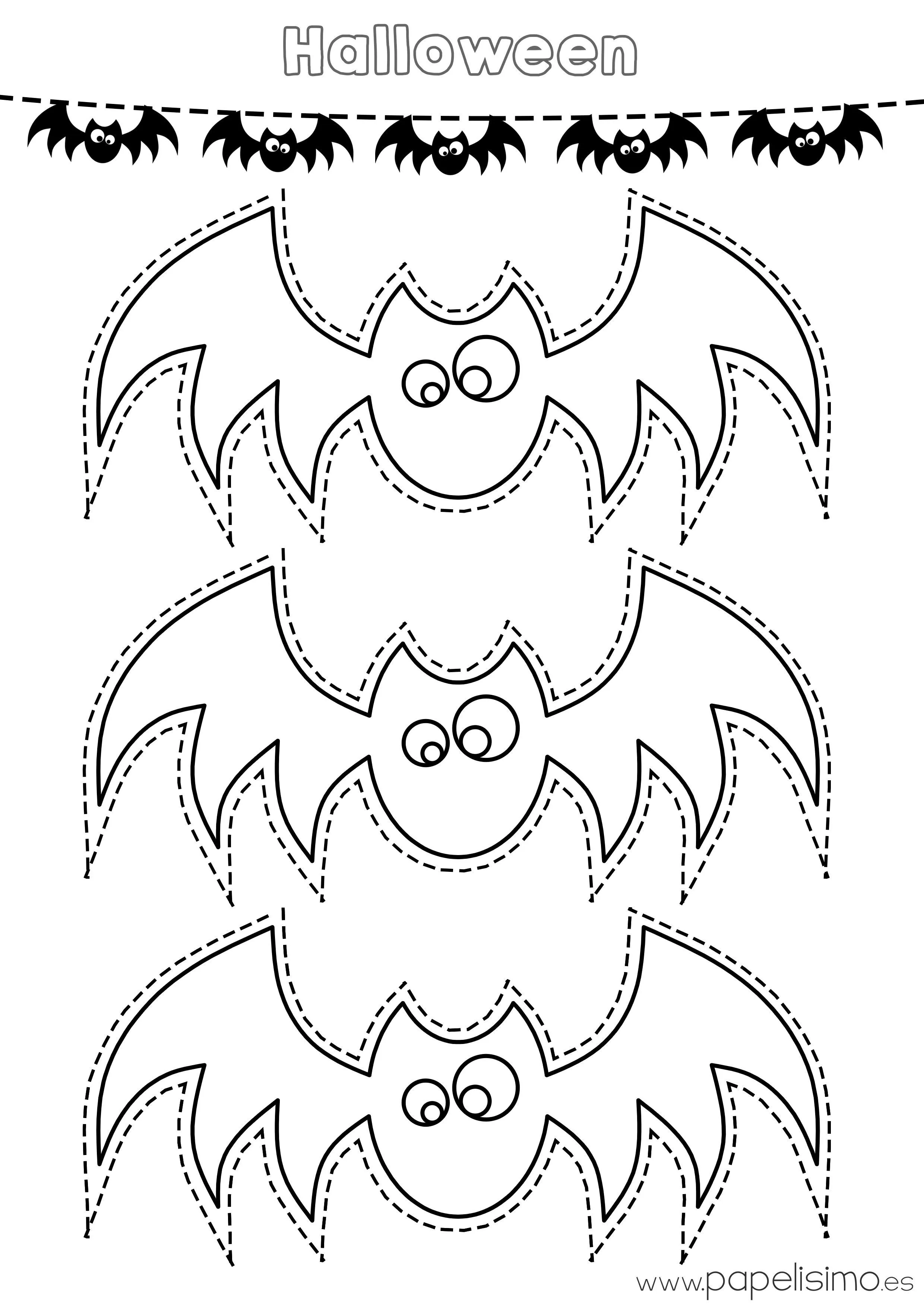Siluetas de murciélagos para colorear y recortar - Papelisimo | Plantillas de halloween, Cosas de halloween, Decoración de halloween Siluetas de murciélagos para colorear y recortar - Papelisimo | Plantillas de halloween, Cosas de halloween, Decoración de halloween