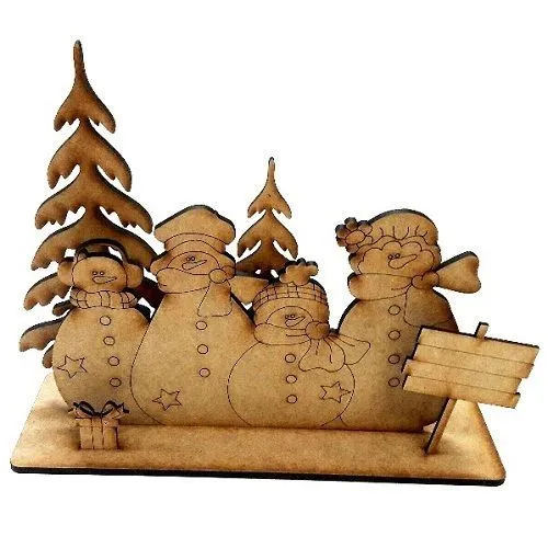 SILUETAS NAVIDAD - MANUALIDADES TRASGU