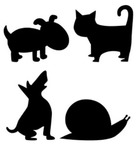 siluetas negras animales para recortar-Imagenes y dibujos para ... siluetas negras animales para recortar-Imagenes y dibujos para ...
