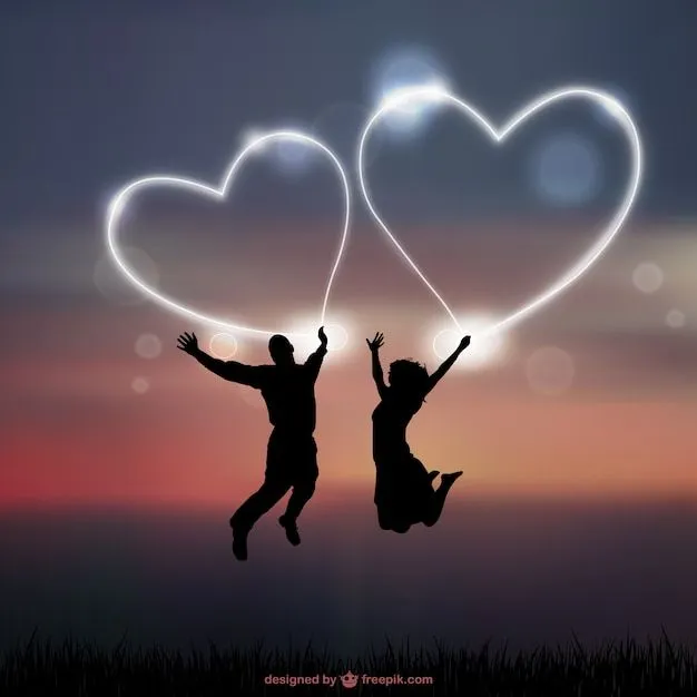 Siluetas De Parejas Romanticas | Fotos y Vectores gratis
