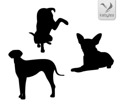 Siluetas para illustrator - Kabytes