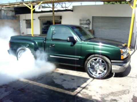 silverado green 2003 - YouTube