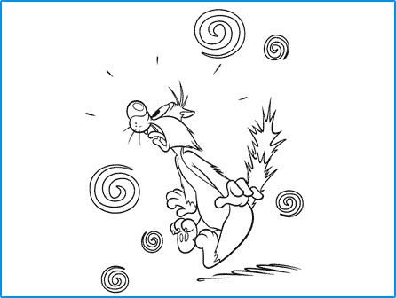 Silvestre y Piolín | Colorea imágenes y dibujos! Colorealo.com Silvestre y Piolín | Colorea imágenes y dibujos! Colorealo.com