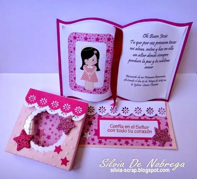 Silvia Scrap: Detalles para Primera Comunión Silvia Scrap: Detalles para Primera Comunión