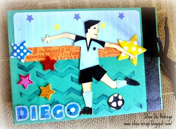 Silvia Scrap: Mini Album de Futbol