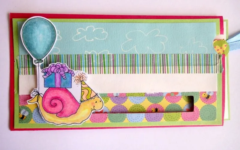 Silvia Scrap: Tarjeta de cumpleaños con movimiento Silvia Scrap: Tarjeta de cumpleaños con movimiento