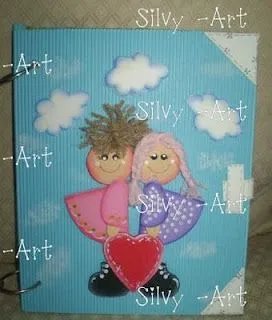 SILVY-ART: CARPETA DECORADA