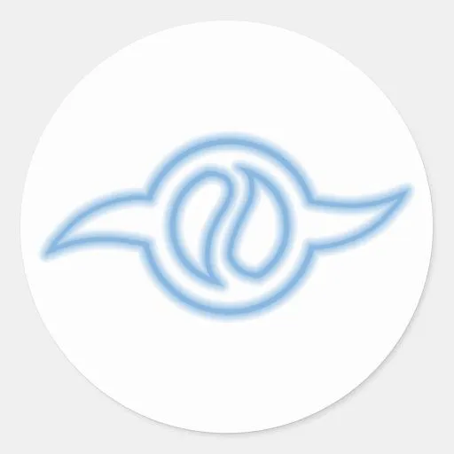 Símbolo de la amistad pegatinas redondas | Zazzle