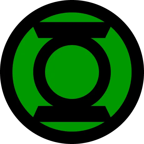 Simbolo linterna verde - Imagui