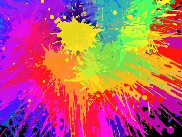 Símbolos de colores de pintura de vectores de fondo Vector de ...