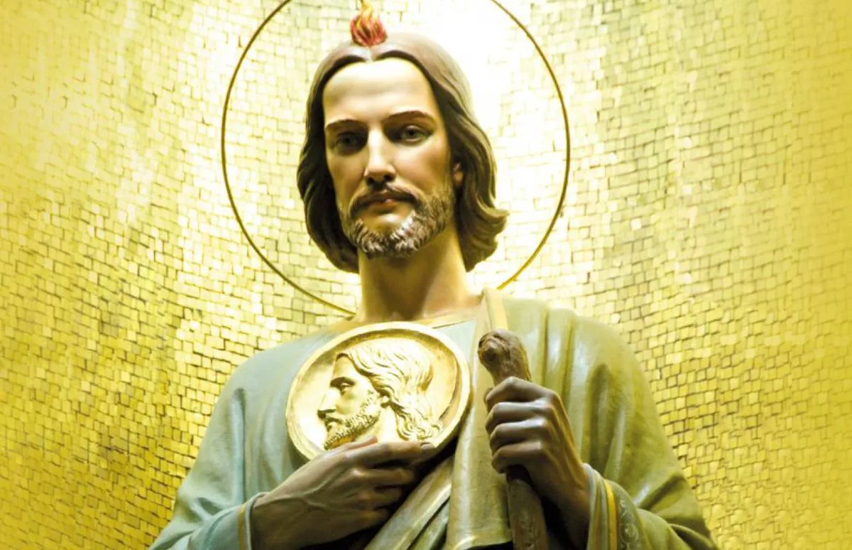Cuáles son los símbolos de la imagen de San Judas Tadeo? - La Noticia Cuáles son los símbolos de la imagen de San Judas Tadeo? - La Noticia