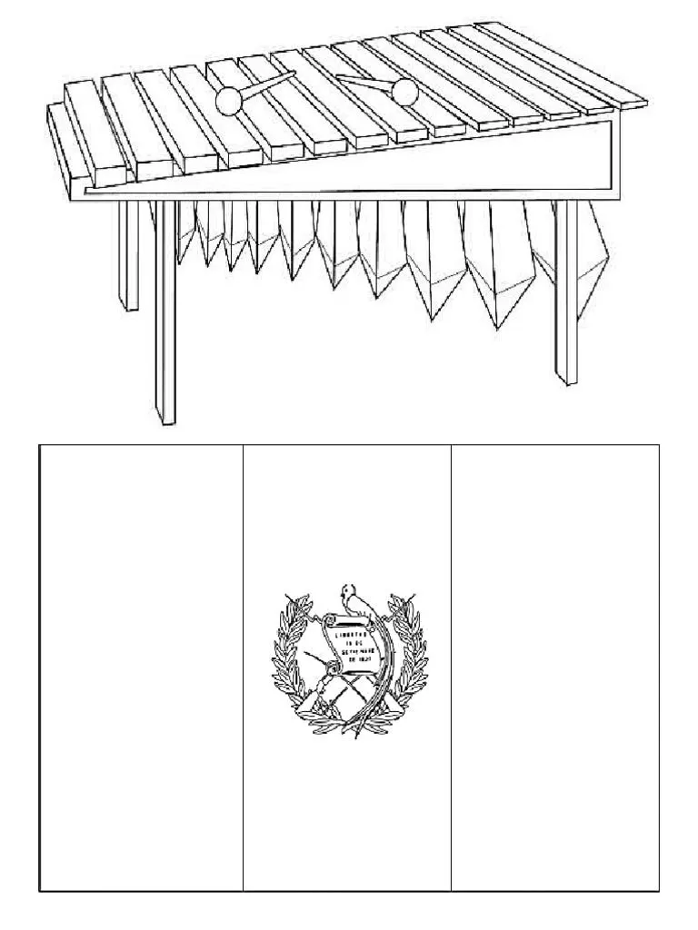 Símbolos Patrios para Colorear | PDF