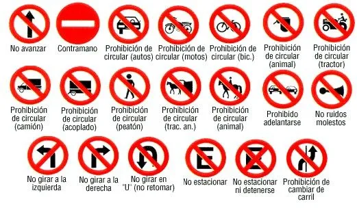 Señales de seguridad vial - Imagui