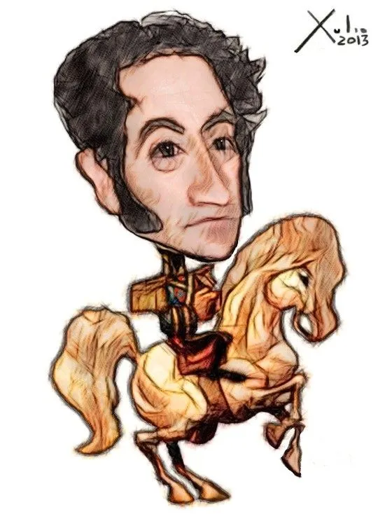 Caricatura simon bolivar - Imagui