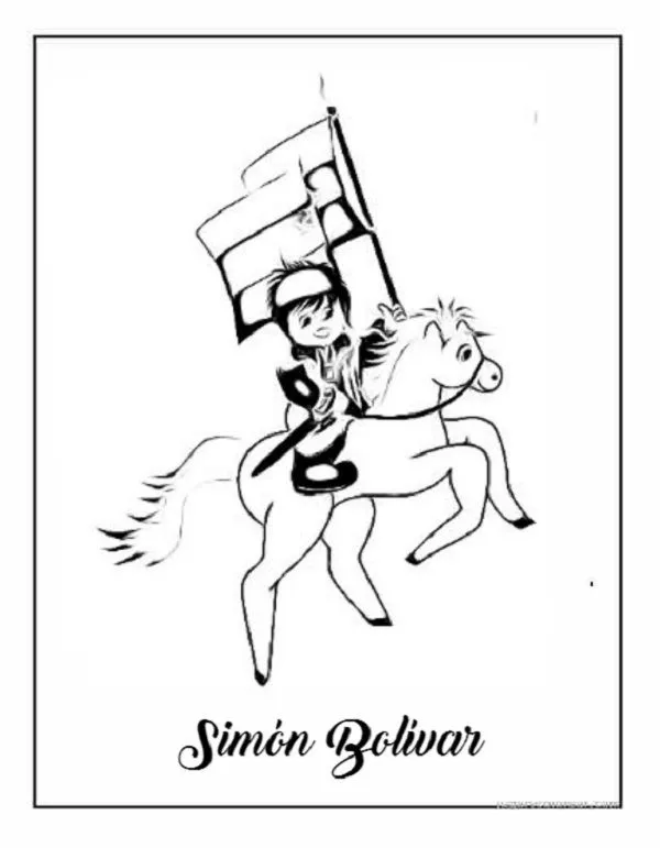 simon bolívar (7) | Colorear imágenes
