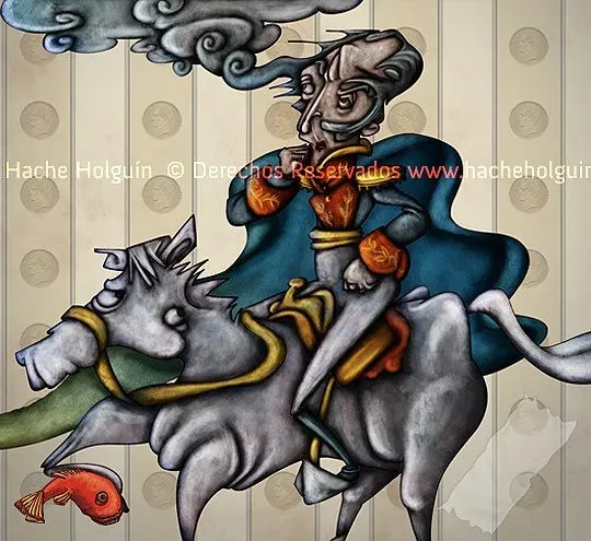 Caricatura de simon bolivar - Imagui