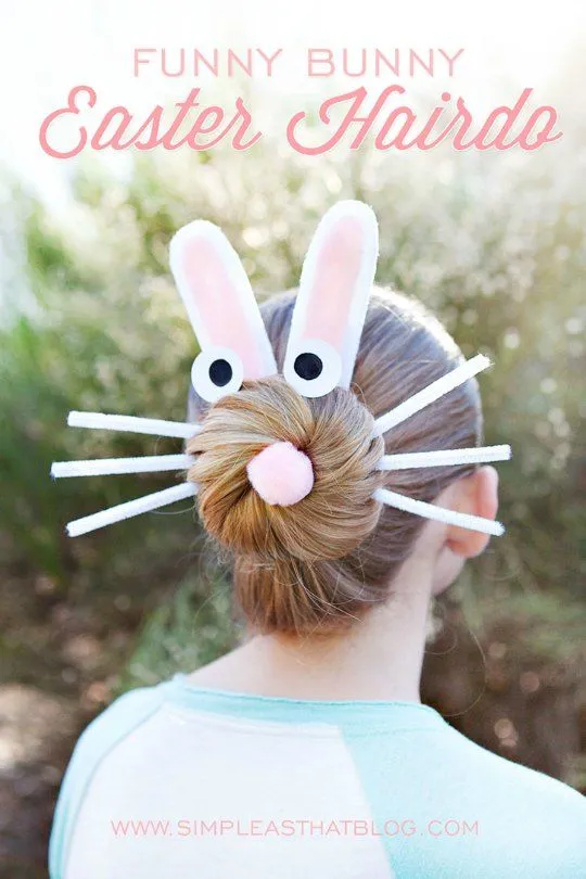 Simpático peinado para Pascua > Decoracion Infantil y Juvenil ... Simpático peinado para Pascua > Decoracion Infantil y Juvenil ...