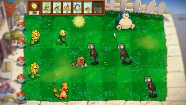 Simpático vídeo sobre el 'Pokémon vs. Plants vs. Zombies'