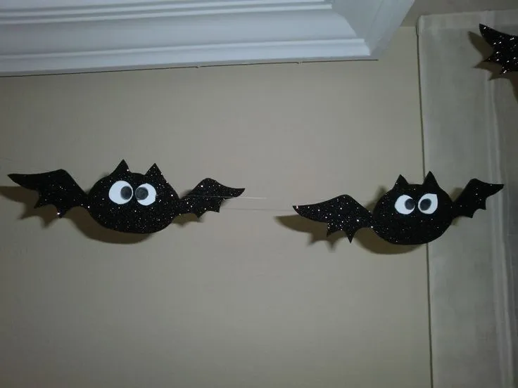 Simpáticos murciélagos - Decoración infantil especial Halloween ... Simpáticos murciélagos - Decoración infantil especial Halloween ...
