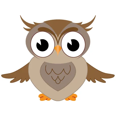 Simple búho - Vector | Vector ClipArt