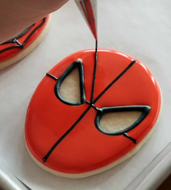 Simple Spider-Man Cookies | The Sweet Adventures of Sugar Belle