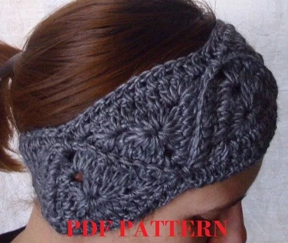 Patrones de diademas a crochet en pinterest - Imagui