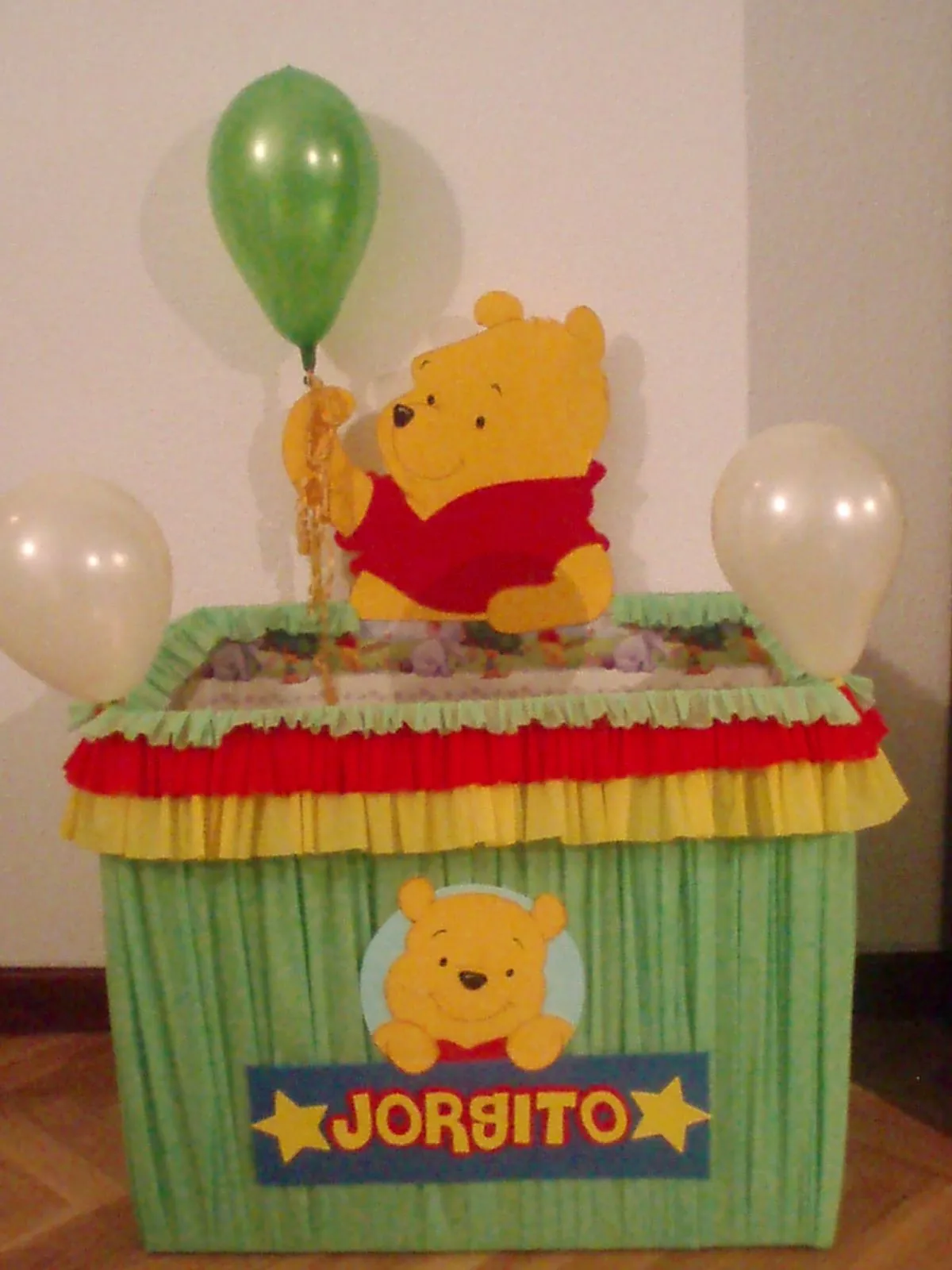 Simplemente con mis manos: Fiesta Temática "Winnie The Pooh Baby"
