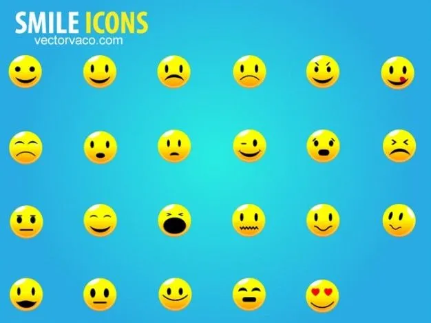 Simples Caritas amarillas brillantes | Descargar Vectores gratis Simples Caritas amarillas brillantes | Descargar Vectores gratis