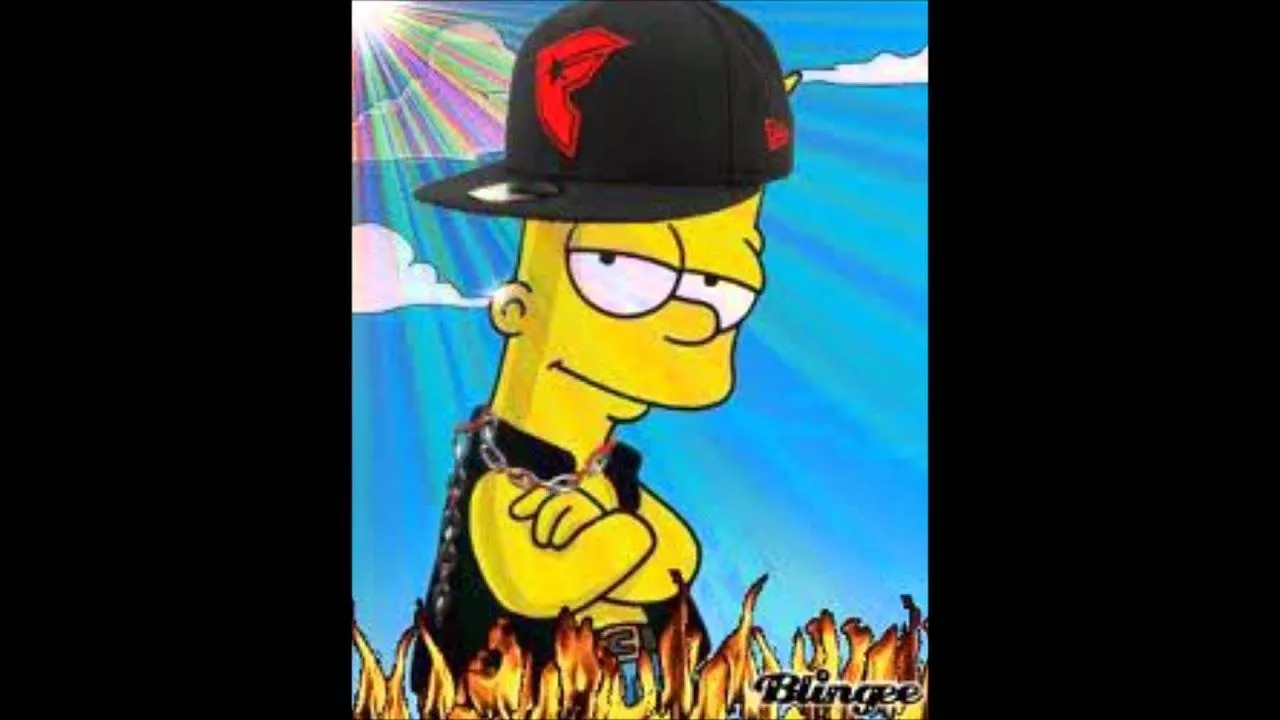 Los Simpson, Bart rap - Imagui