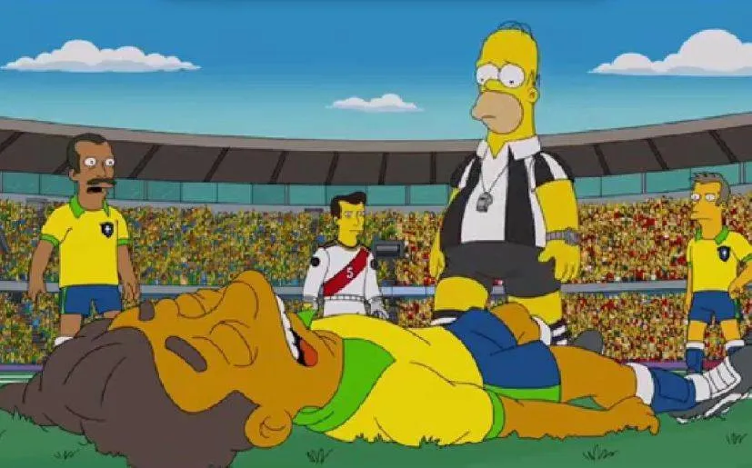 Los Simpson' pronostican la final del Mundial Brasil 2014 ...