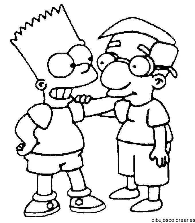 Los Simpsons | Dibujos para Colorear