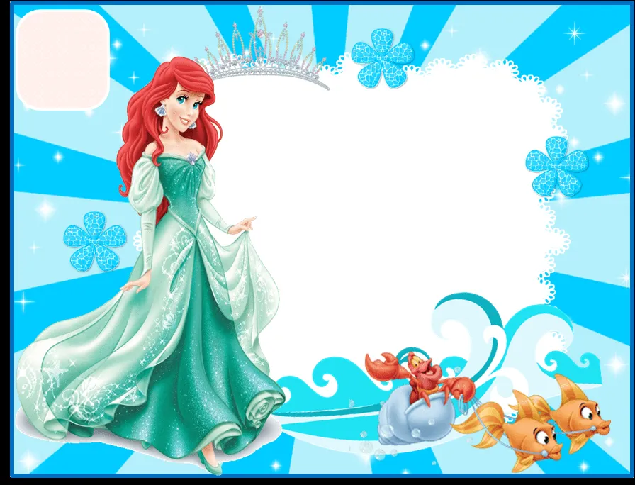 La Sirenita: Invitaciones o Marcos para Imprimir Gratis. | Ideas y ... La Sirenita: Invitaciones o Marcos para Imprimir Gratis. | Ideas y ...