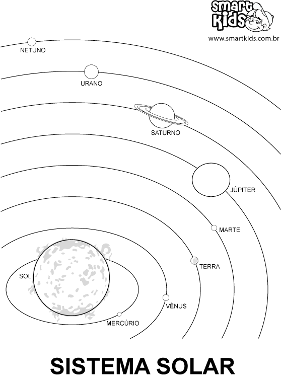 Sistema solar para colorear y completar - Imagui | INVIERNO ...