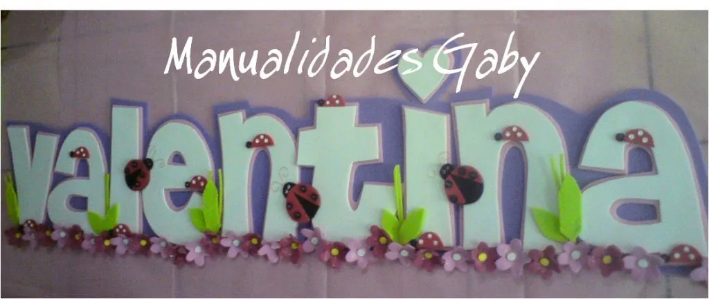 Nombres de niñas en foami con moldes - Imagui Nombres de niñas en foami con moldes - Imagui