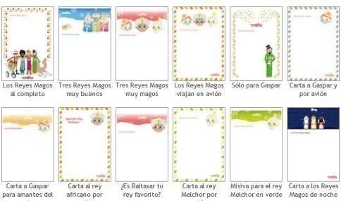 Sitios en donde se puede enviar una carta a los Reyes Magos ...