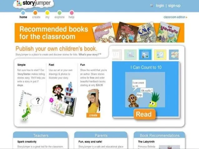 Sitios web para crear y editar cuentos infantiles (Aprentic3)