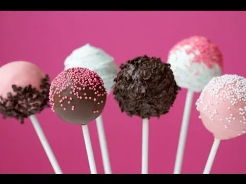 CÓMO HACER PALETAS DE PASTEL MUY FÁCIL (Cake Pops) - Madelin's ...