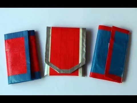 Cómo hacer una billetera - Manualidades para todos - YouTube Cómo hacer una billetera - Manualidades para todos - YouTube