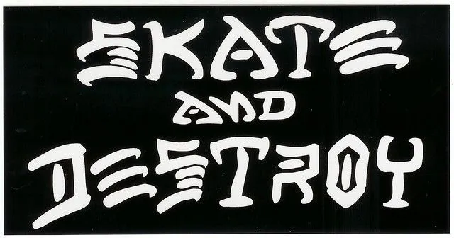 Skate and Destroy -Thrasher - Black | Flickr - Photo Sharing! Skate and Destroy -Thrasher - Black | Flickr - Photo Sharing!