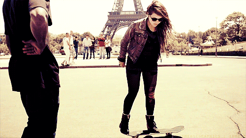 skateboard chicks