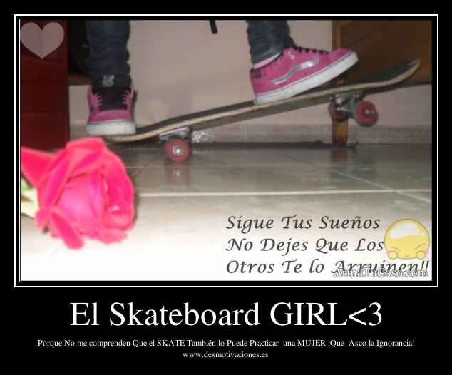 Frases de Skate girl - Imagui