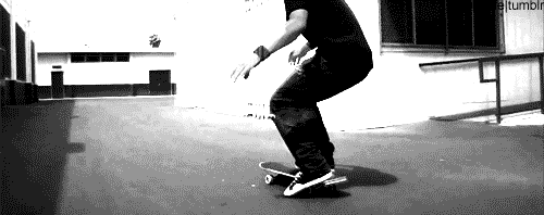 Skateboarding Animated GIF