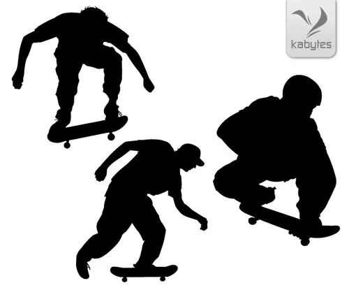 Skaters animados - Imagui