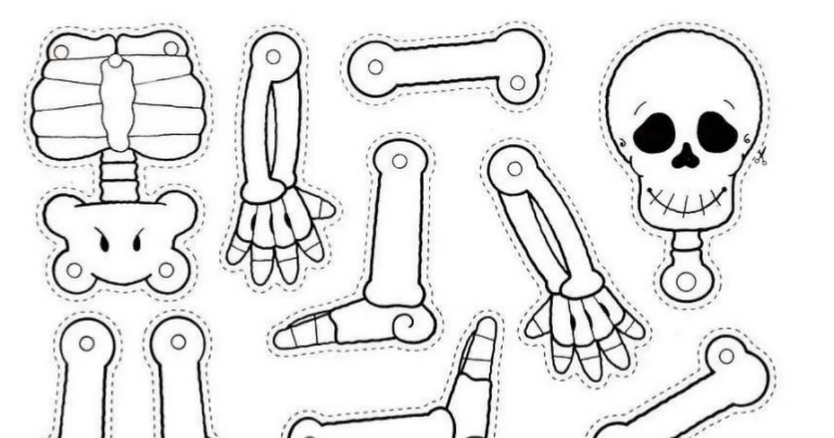 Skeleton craft, Halloween preschool, Halloween activities Skeleton craft, Halloween preschool, Halloween activities