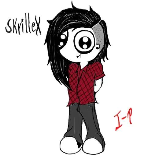 skrillex xD by I-P-GLOOM-V-O-D on DeviantArt