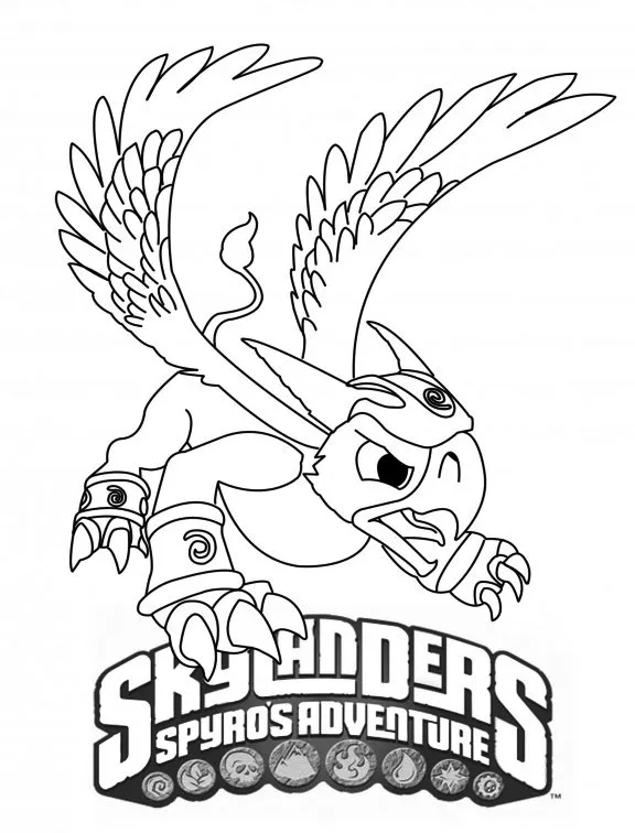 Skylanders colouring pages - Imagui