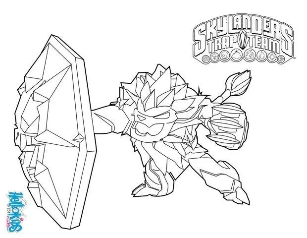 Skylanders Trap Team coloring pages : 52 free online printables ...