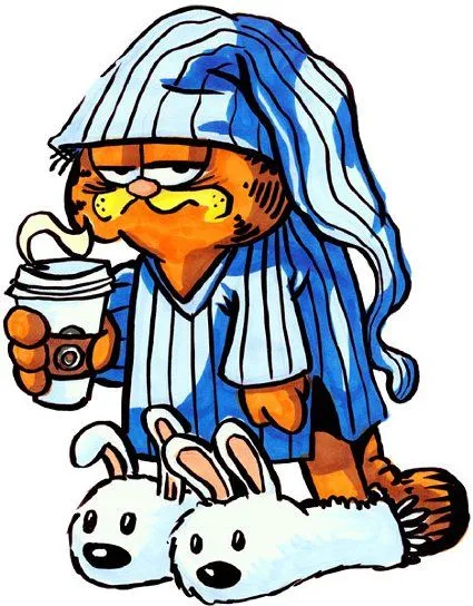 Sleepy Garfield Graphics - Bing images
