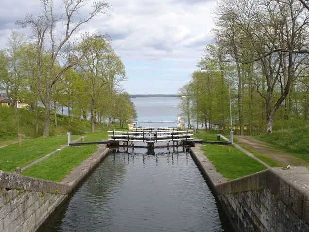 Slusstrappan i Borenshult - Bilder Motala, Sverige - Reseguiden